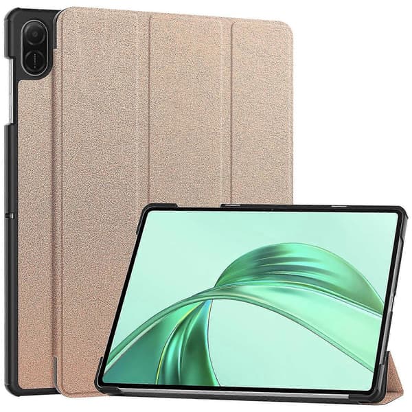 For Honor Pad X8a Case Anti-Fall Leather Stand Tablet Protection - Rose Gold