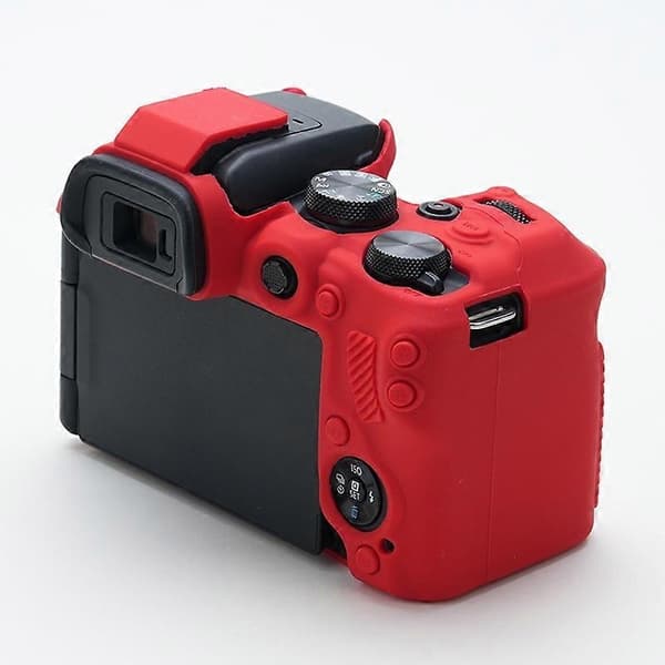 Q0I Soft Silicone Case for Canon EOS R10 Camera, Anti-scratch s7h Dustproof Protective Cover -