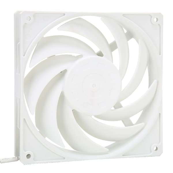 F140 Computer CPU Køleventilator 14cm Lav Støj Desktop Computer Køler Ventilator Hvid