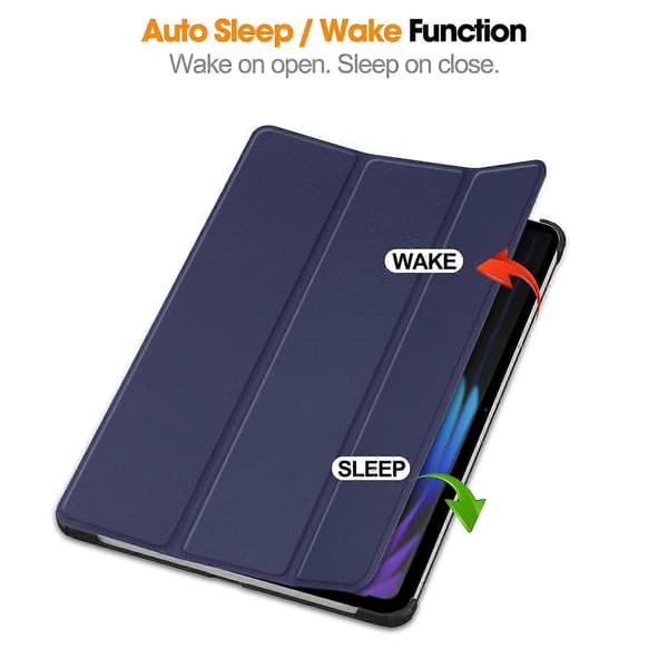 For Xiaomi Pad 7 Pro/Pad 7 Case Anti-Fall Leather Stand Tablet Protection - Dark Blue
