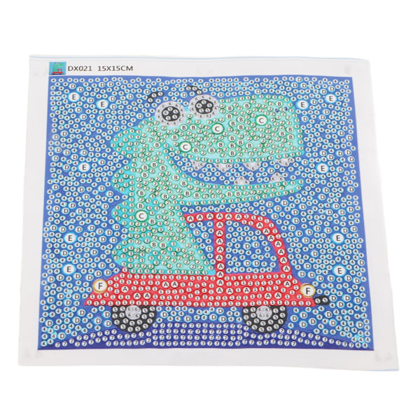 Rhinestone Målning Tecknad Stilren Design Unik Lyster Resin Paljetter 5D DIY Rhinestone Målningskit
