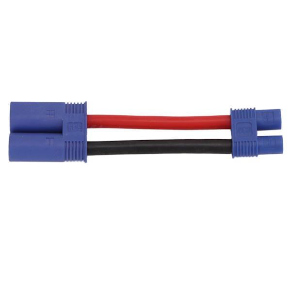 EC5 til EC3-kabel Ca. 3,5 tommer lang 12AWG Sikker blød silikone Korrosionsbestandig Robust holdbar EC3-adapterkabel hun