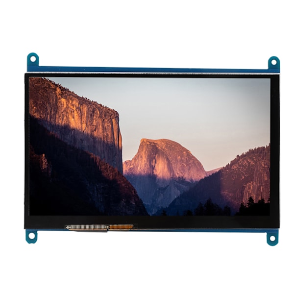 7-tums LCD HDMI 1024x600 Ultra HD Skärm Kapacitiv Touchskärm för Raspberry Pi