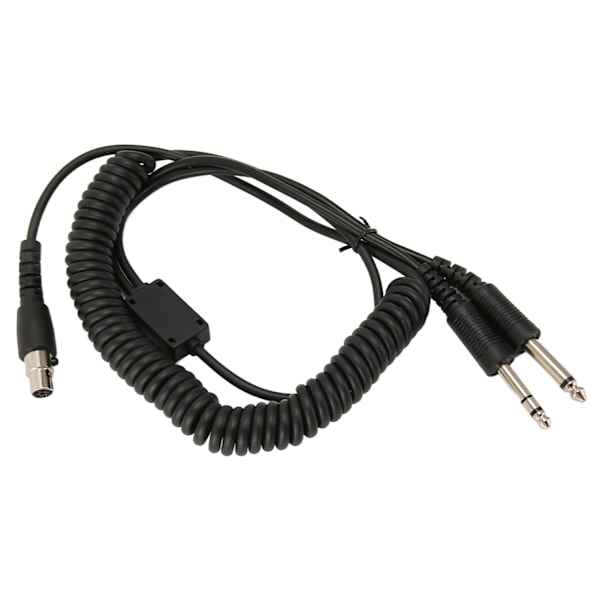 Mini XLR 5-nastainen liitin GA-kaksoisliittimiin - Kuulokeliitäntäkaapeli David Clark Avcomm ASA:lle kaksois-GA PJ055 PJ068 -liittimelle
