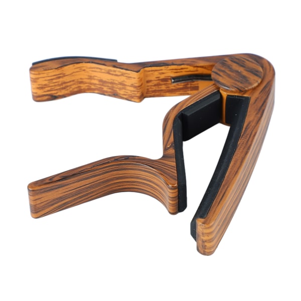 Guitar Capo Solid Wood Tune Clip Clamp med 5 val för akustisk och elektrisk gitarr