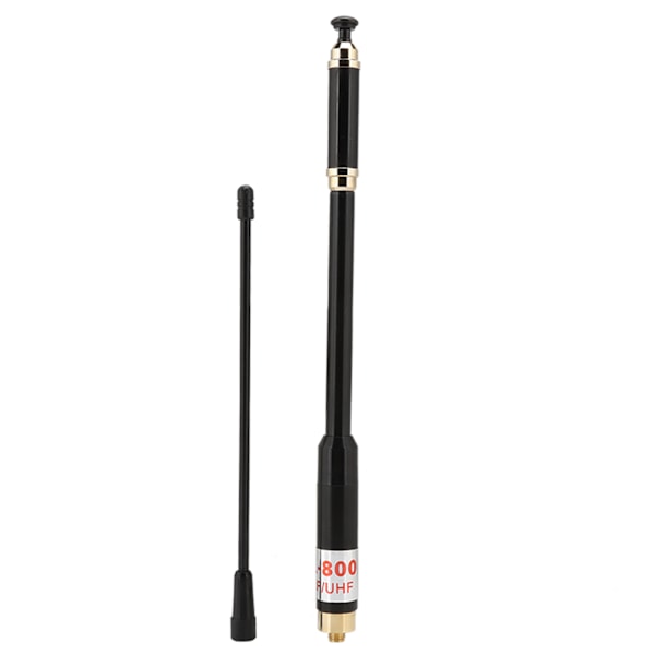AL800 Interphone Stretch Antenn Handhållen UV Dual Band Frekvens Hög Förstärkning (Hona)