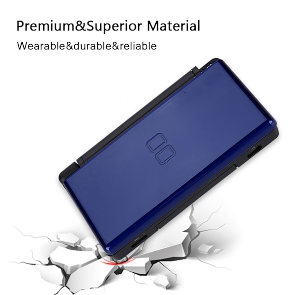 Komplette reparationsdele til Nintendo DS Lite udskiftningssæt huskabinet (blå)