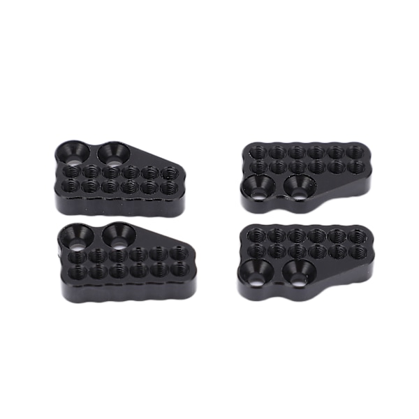 4st RC 1/10 aluminiumlegering stötdämparfäste för Axial SCX10 III AXI03004 CAPRA 1/10 RC biluppgraderingsdelar