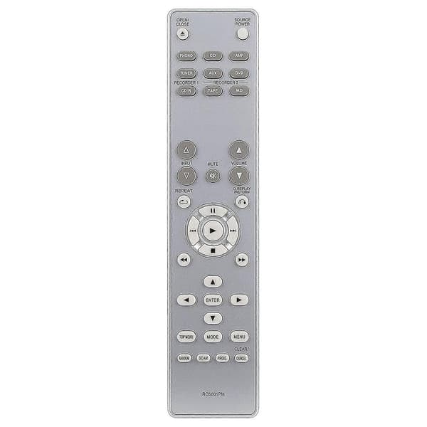 RC6001PM Fjernbetjening Erstatning til Marantz CD-afspiller 1-10m Rækkevidde Infrarød Controller