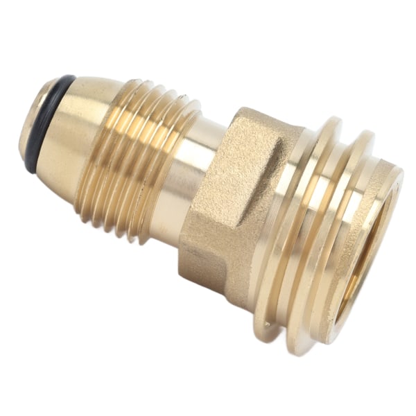 Propantank Messingbeslag Adapter Konverterer LP TANK POL Serviceventil til QCC1 Type 1 Slange