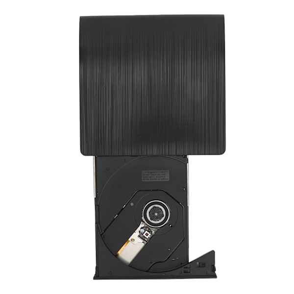 Extern DVD-brännare USB 3.0 Slim DVD-läsare Bärbar Extern Diskenhet för Laptop Svart