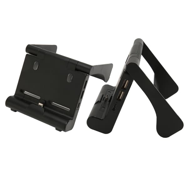 til Switch Dock 4K HD Multimedia Interface USB 3.0 Port TV Docking Station Justerbar TV Opladningsdock til Switch OLED