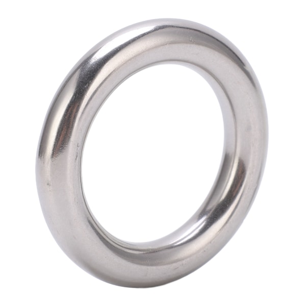 Svetsad O-ring Rostfritt stål Svetsad rund ring för navigationsdykning Hängmattor och väskor 10x40 mm