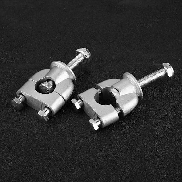 1 Par Aluminium Motorcykel Fäste Höjare 22mm Motorcykel Styre Fästklämmor