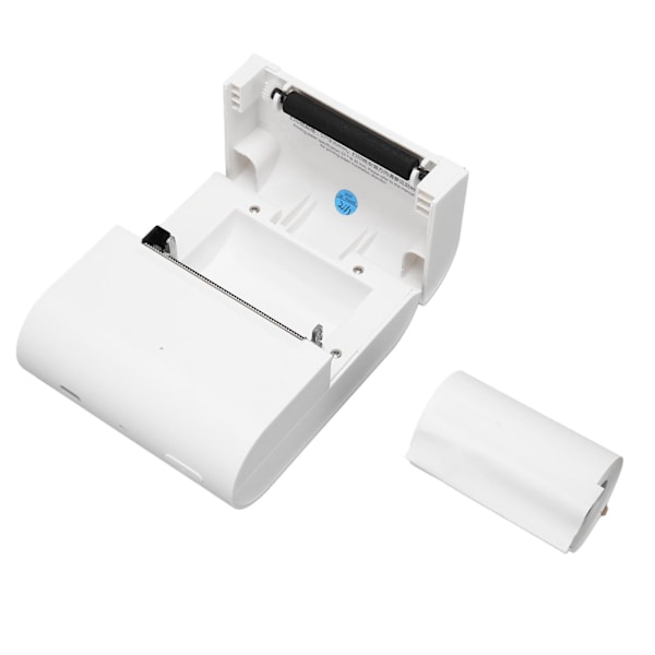 Mini-tulostin Bluetooth-yhteydellä, kannettava lämpötulostin väärille kysymyksille, tarroille, kuiteille, muistiinpanoille ja kuville