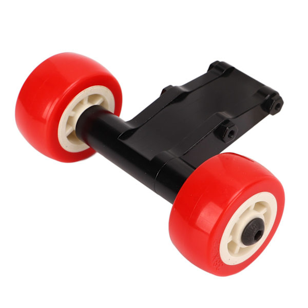 RC Bil Hjulhjul Aluminium Legering Dobbelt Hjulhoved RC Bil Wheelie Bar Udskiftning til ARRMA Notorious 6S 1/8 Sort