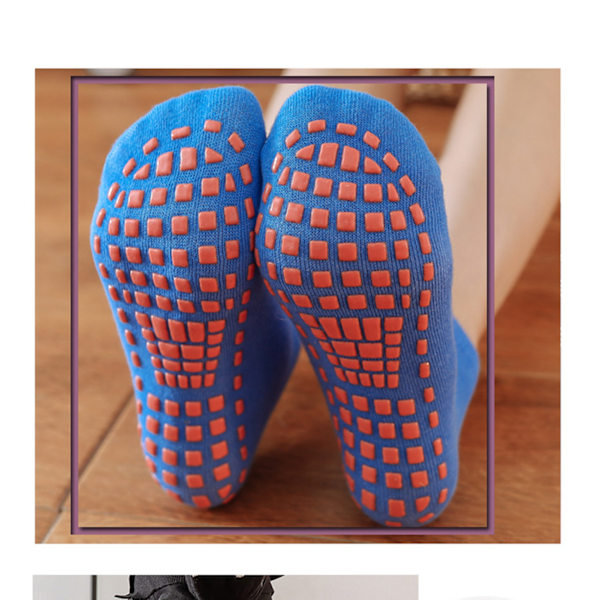 8 Par Halkskyddande Yoga-, Dans- och Pilatesstrumpor i Färgglada Färger för Män och Kvinnor, Fitness, Färgglada Unisex, Storlek 35‑42
