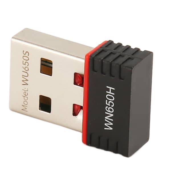 USB WiFi Adapter 650Mbps Dual Band 2.4G 5G Trådløs Netværksadapter til Windows Vista XP 2000 7 8 10 til Linux til OS X