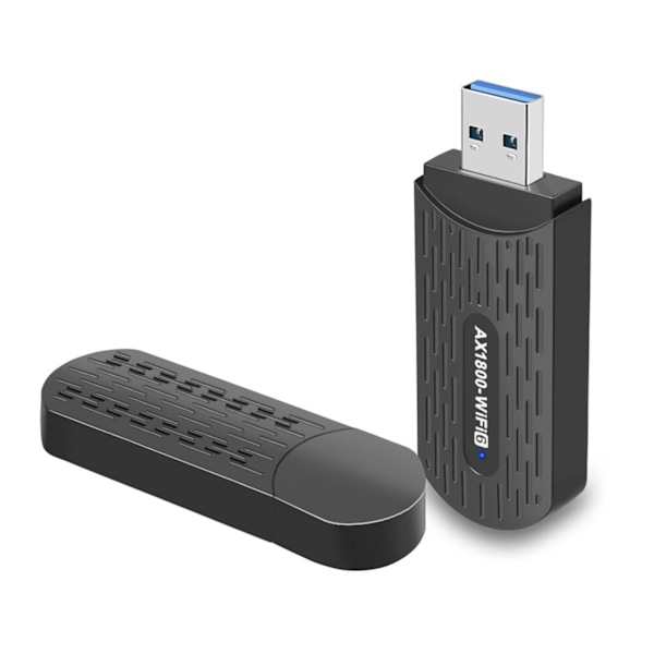 USB WiFi-sovitin USB3.0 AX1800Mbps 2.4GHz 5Ghz Korkeavahvistinantenni MU MIMO Plug and Play WiFi-tikku toimistoon ja matkalle