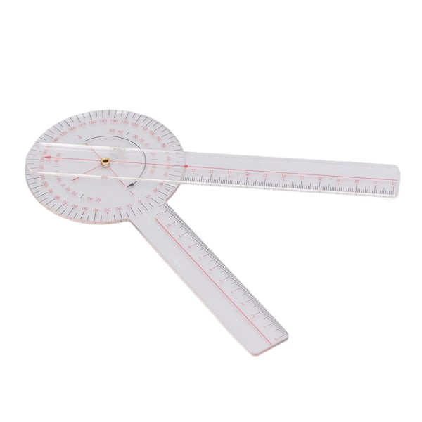 Ortopedisk goniometer - 360° vinkelgradient för knäled, armbåge och axel - liten storlek (20,1 cm/7,9 tum)