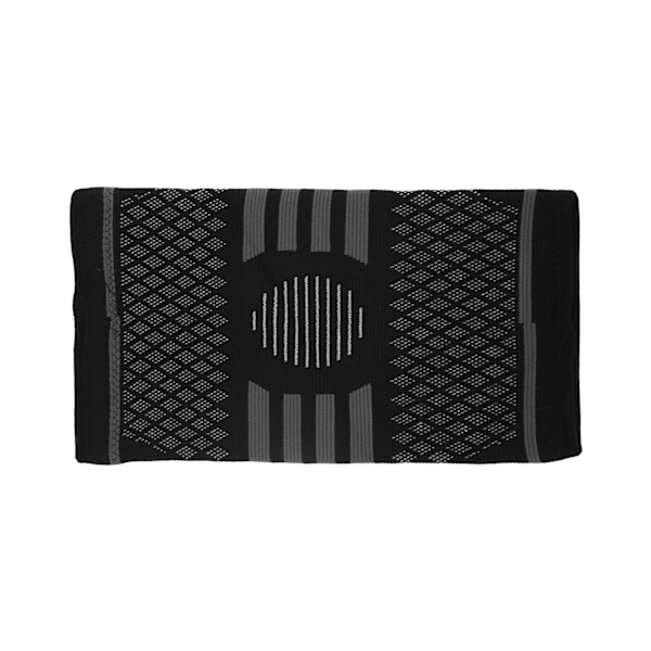Stickade knäskydd i nylon Dubbelvävd textur Elastisk knäskydd för Fitness BasketM