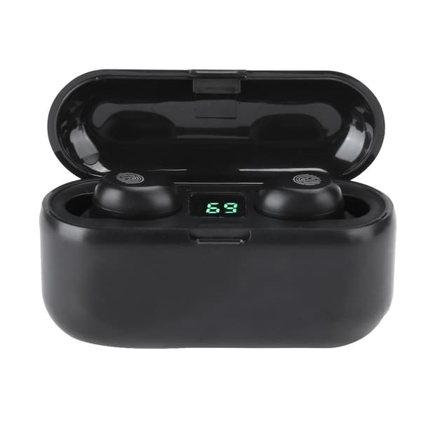 F9 Touch LED Digital Display Bluetooth 5.1 Øretelefon Binaural True Wireless Batteri
