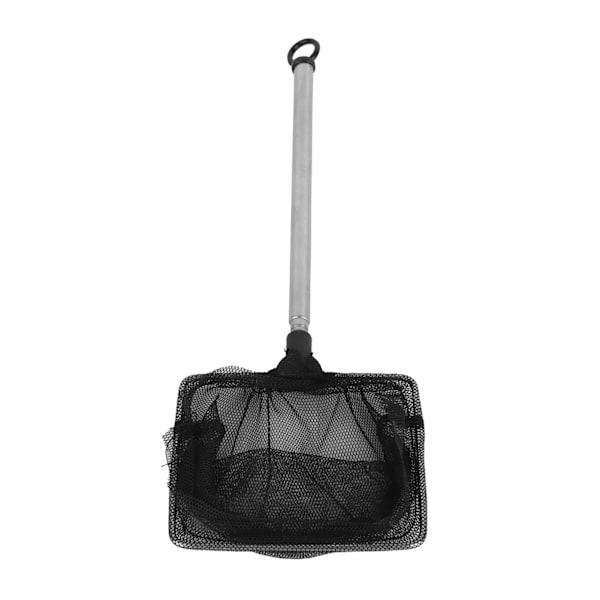 Fiskenett i nylon for fisk og reker med håndtak i rustfritt stål for akvarium og fiskekar