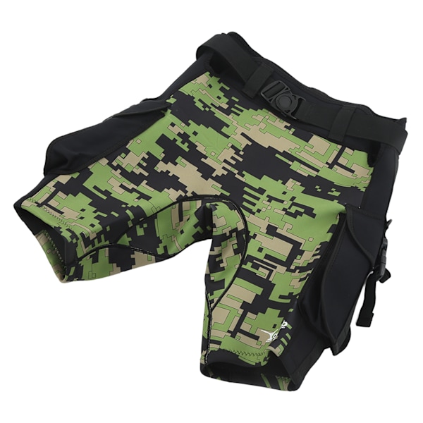 2,5 mm Dykning Våddragt Shorts Solbeskyttelse Hurtigtørrende Tætte Badebukser Snorkling Surfing Dykker Shorts M Længde (45 cm) Talje (73-83 cm)