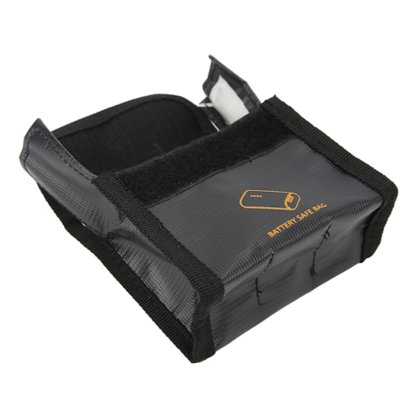 Batterisäkert Väska Explosionssäker Brandsäker Högtemperaturbeständig Nylon Batteriskyddspåse för DJI FPV-glasögon för 3 Batterier
