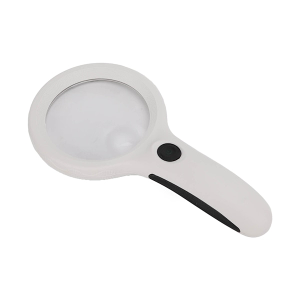Valaistu suurennuslasi, kädessä pidettävä LED UV-valo, ergonominen kahva, tilaa säästävä, kannettava taskusuurennuslasi