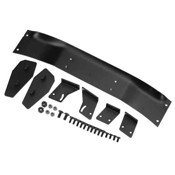 1/10 RC Tail Wing Spoiler Drift Racing Aluminiumlegering Tail Wing Svart för HSP för LC