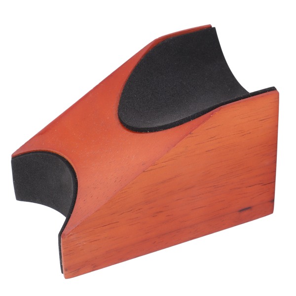Gitarr Nackstöd Massivt trä Stallstöd Bärbar gitarr Ukulele Nackstödskudde