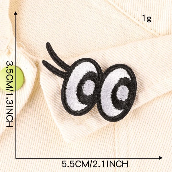 33 Band Aid sarjakuva silmälappu tarvikkeet merkki vaatetustarvikkeet kirjonta kangasmerkki