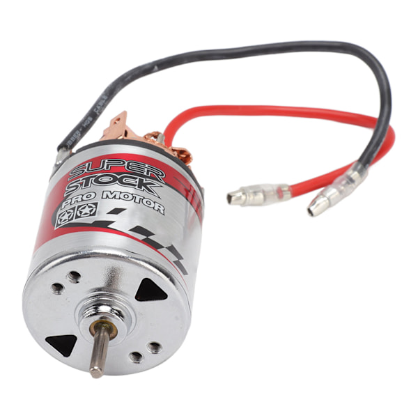 RC Borstmotor 540 Vattentät Hög Vridmoment Borstmotor med Extern Utbytbara Kolborste för RC Klättringsbil 40T