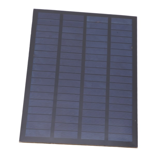 Bærbar 2,5 W 18V polysilisium solcellepanel Solar ladebrettmodul for elektriske apparater med lav effekt 194x120 mm