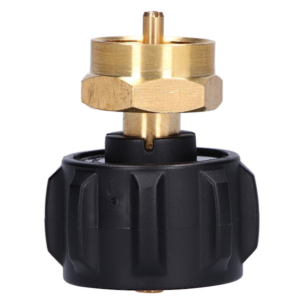 G1 Propane Refill Adapter Brass QCC1 POL Propane Bottle Connector for Outdoor Courtyard Camping