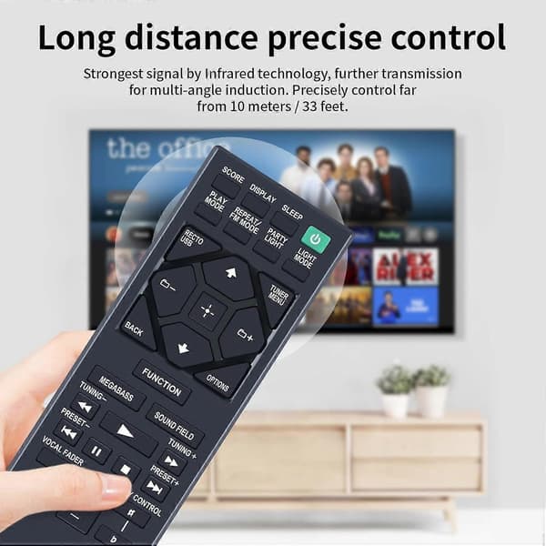 RMT-AM330U Remote Control for Sony Home Audio System Infrared Remote Control Replacement Handset