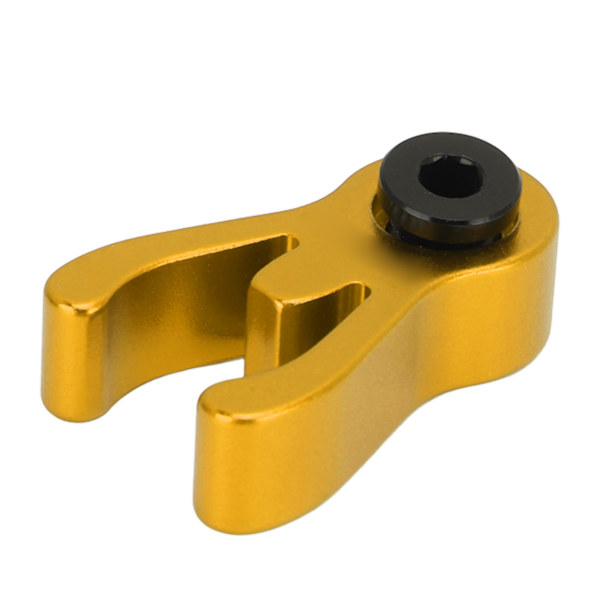 Foldbar sykkelstamfeste i aluminiumlegering Sykkel frontstyre for Brompton 3sixtyGold