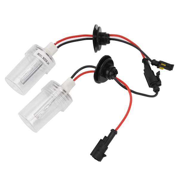 2 kpl Automaattiset ajovalon lamput Xenon HID 100W 8000K H7 liitäntä 12V ajoneuvoille
