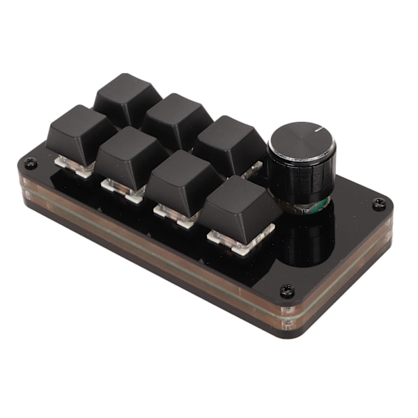 Macro Programmerings Tastatur Hotswap Enhånds Blå Bryter Mini 7-Tasters Mekanisk Tastatur med Knott for Spill og Arbeid