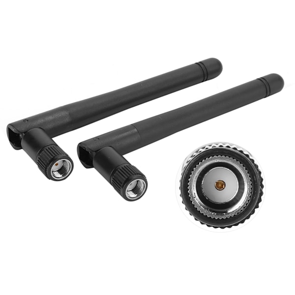 2 stk. Wifi Antenne 2.4G 5G DualBand Trådløs Ruting Nettverkskort Antenner 5DBI 11CM