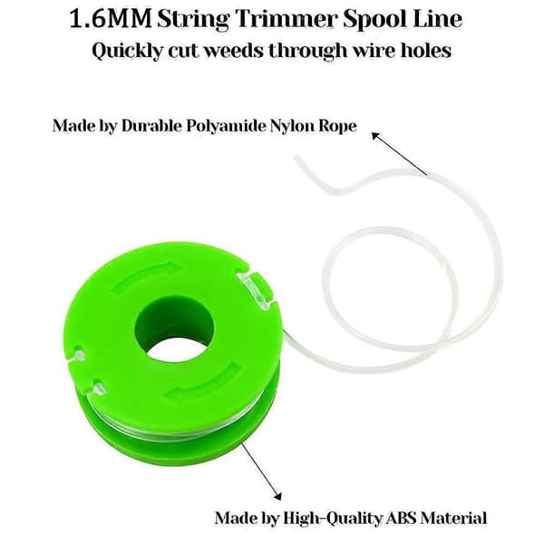 1 pc RS90121 Nylon Line Spool for Earthwise CST00012 / LST10012 / CST12010 Grass Trimmer Wire Spool