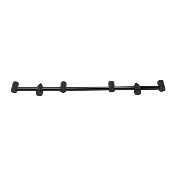 Fiskestang Pod Stativ Holder Aluminiumlegering Fiskestang Pod Stativ Tverrstangsfeste 4 hoder 45cm