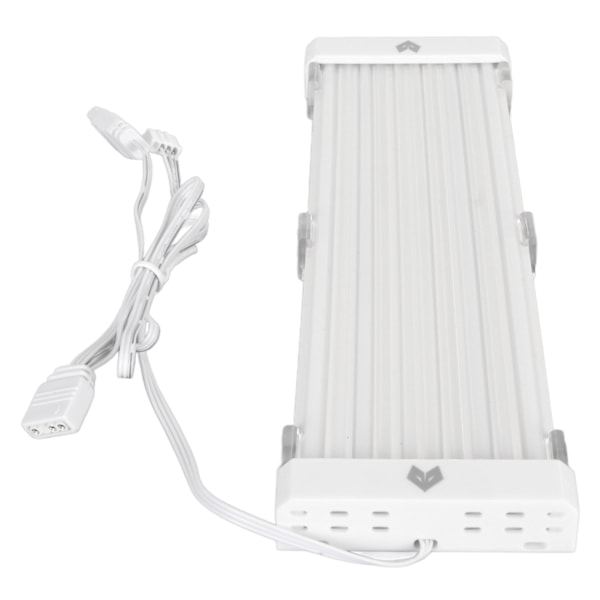 ARGB-förlängningskabel med sleeving, 5V 3-polig, böjbar silikon, synkroniserad PSU-kabel för PC-moderkort
