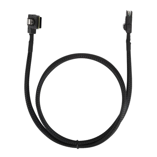 MINI SAS 36P 0,8 Meter Sprøytestøping SFF-8087 Høyre Albue til SFF8087 Harddisklinje