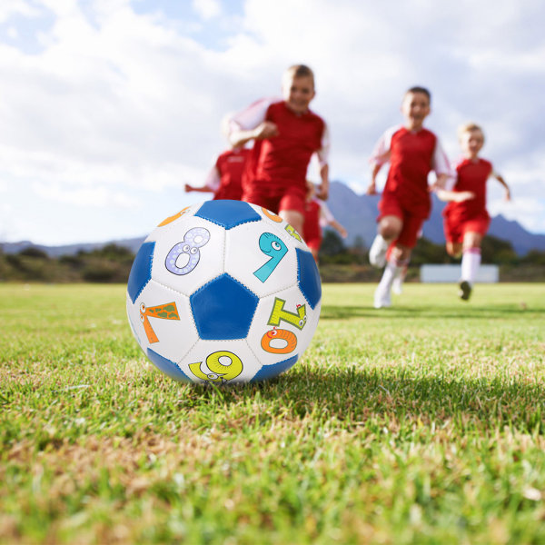 Barn utendørs lek Trening Størrelse #2 Fotball Barn Sport Kamp Fotball 13 cm/5,1 tommer figur