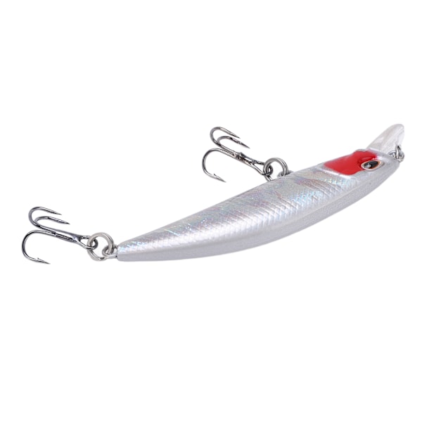 Fiskedrag 3D Vivid Eyes 6,8 cm ABS Plast Slitstark Naturlig Robust Minnow Lure för havsvatten Sötvatten Färg 5