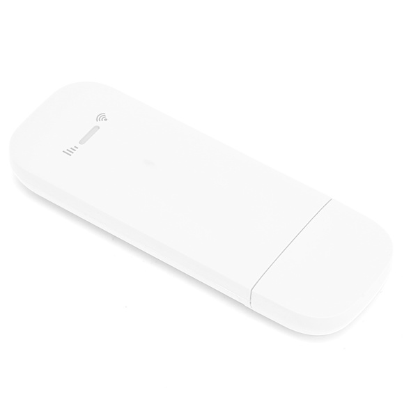 4G LTE USB Modem 100 Mbps Trådløs WiFi Mobil Mini Hotspot FDDLTE WCDMA HSPA Net Adapter (Hvid)