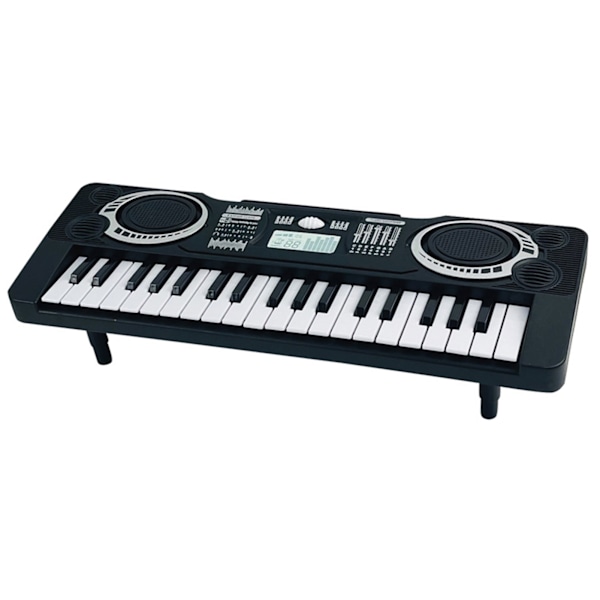Elektrisk piano for barn Nybegynner Elektronisk musikk læring Keyboard Bærbart tidlig utdanningsinstrument 37 tangenter 2 moduser