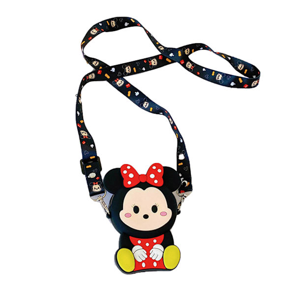 Barns silikon skulderpose gutter jenter baby liten messenger bag søt myntpung type 4